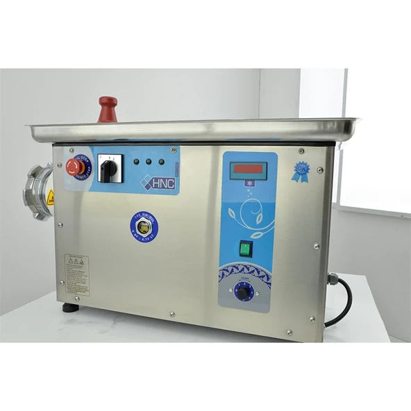 Hnc  22 No 22 Lik Paslanmaz Soğutmalı Et Kıyma Makinesi 220 Volt - 2
