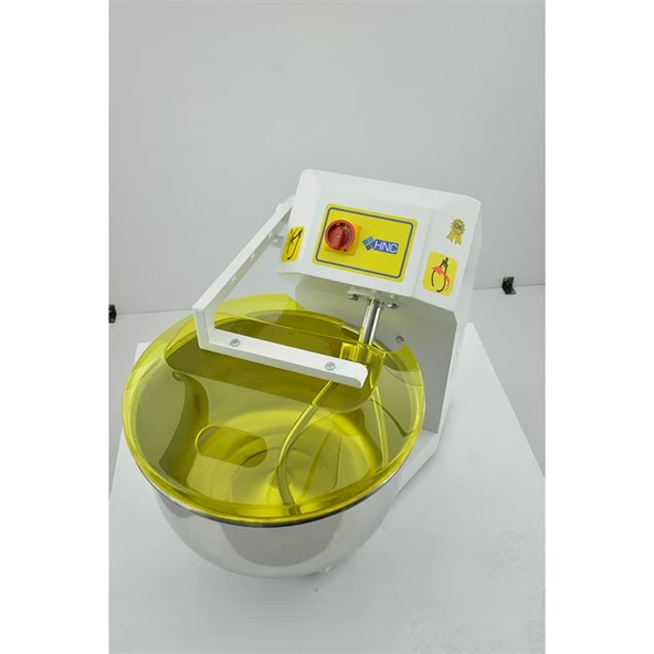 Hnc  Kapaklı Model Çift Devirli 10 kg Hamur Yoğurma Makinesi 380V - 12