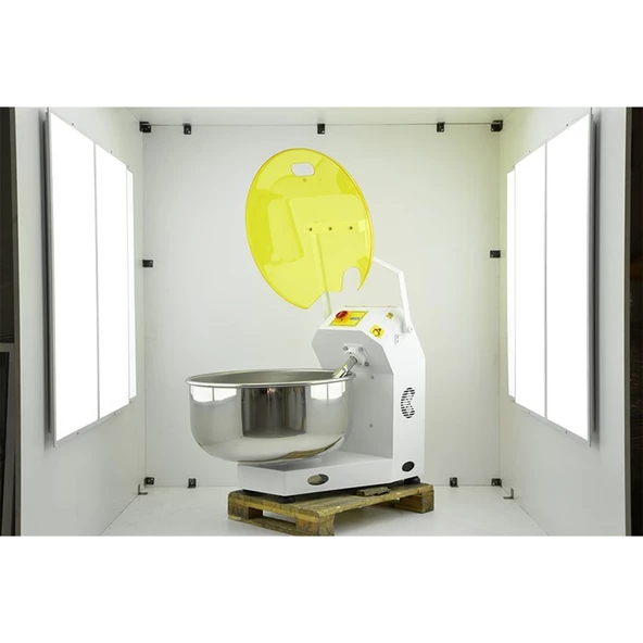 Hnc  Kapaklı Model Çift Devirli 50 kg Hamur Yoğurma Makinesi 380V - 2