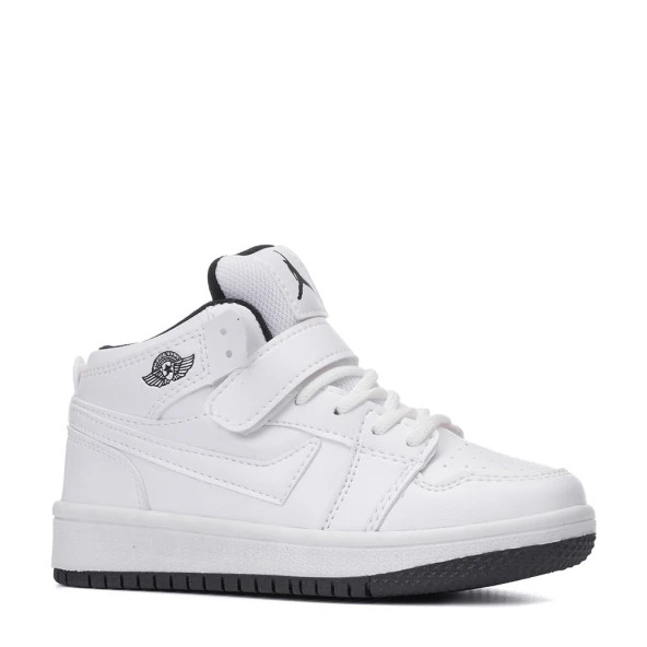 Albishoes Boğazlı Bilekli Jordan Modeli Yeni Sezon Cırt Cırtlı Unisex Sneaker Spor Ayakkabı - 1