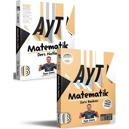 Benim Hocam 2025 AYT Matematik Ders Notları ve Tamamı Video Çözümlü Soru Bankası Seti
