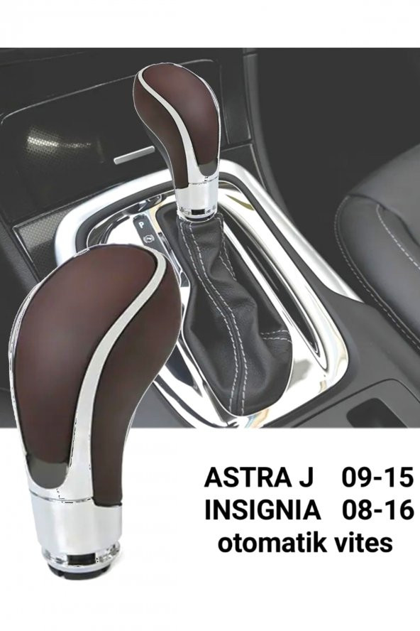 Otomatik Vites Topuzu Opel Astra J / Insignia 2008-2016 Uyumlu Kahverengi