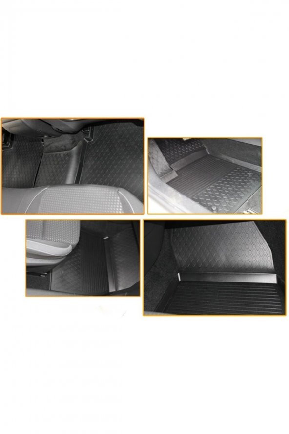 Volkswagen Passat B6 - B7 4d Havuzlu Paspas 2005-2014 - Resim 2