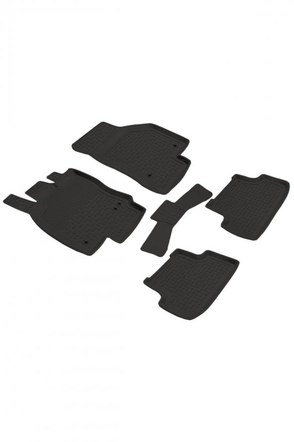 Yeni Volkswagen T-roc 4d Havuzlu Paspas 2019 Model Siyah ürün görseli 1