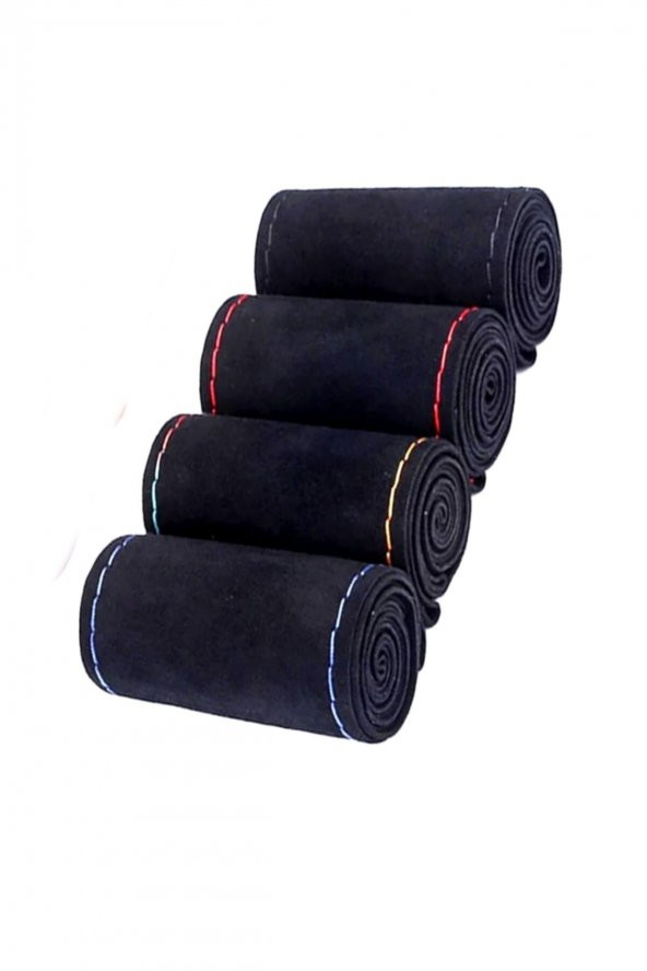 Vw Passat Uyumlu B7-b8-b8,5 Alkantra Dikmeli Direksiyon Kılıfı 2011 Ve Sonrası - Resim 3