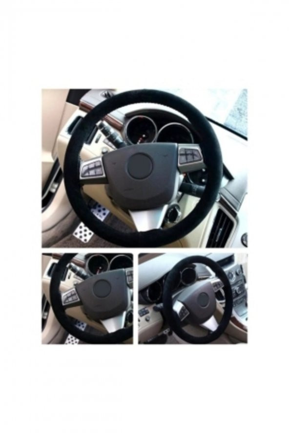 Vw Passat Uyumlu B7-b8-b8,5 Alkantra Dikmeli Direksiyon Kılıfı 2011 Ve Sonrası ürün görseli