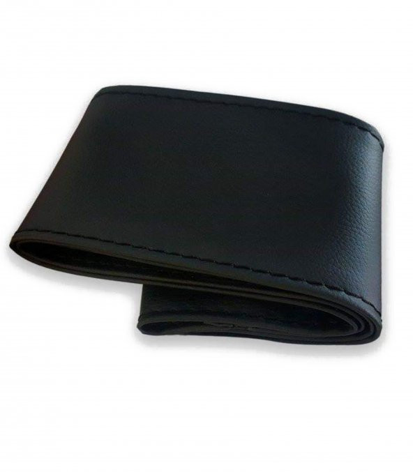 Vw Passat B6 Uyumlu Dikmeli Direksiyon Kılıfı Soft Siyah İpli( 38cm×10.5cm ) ürün görseli