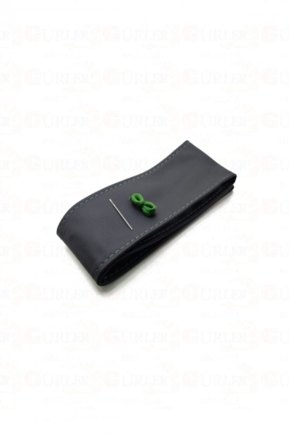 Universal Yeşil Ipli Dikme Direksiyon Kılıfı 38×10.5CM