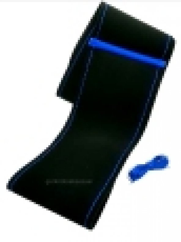 Opel Astra J Uyumlu Alkantara Nubuk Dikmeli Direksiyon Kılıfı Mavi Yüzüklü ürün görseli