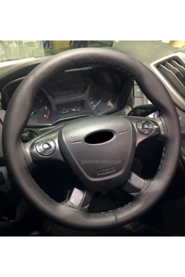Ford Transit 2007> Uyumlu Direksiyon Kılıfı Dikmeli Sarmalı İp ve İğne İle
