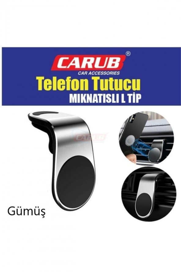 Mıknatıslı L Tipi Telefon Tutucu - 2