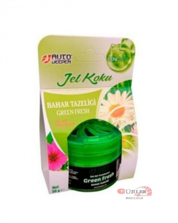 Jel oda ve oto kokusu bahar tazeliği green fresh