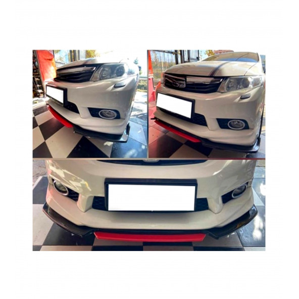 Opel Vectra Ön Lip 4 Parça Kırmızı - 3