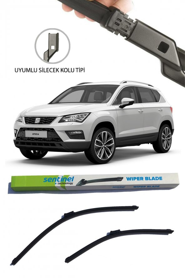 Seat Ateca Sentinel Araca Özel Silecek Takımı Sağ Ve Sol