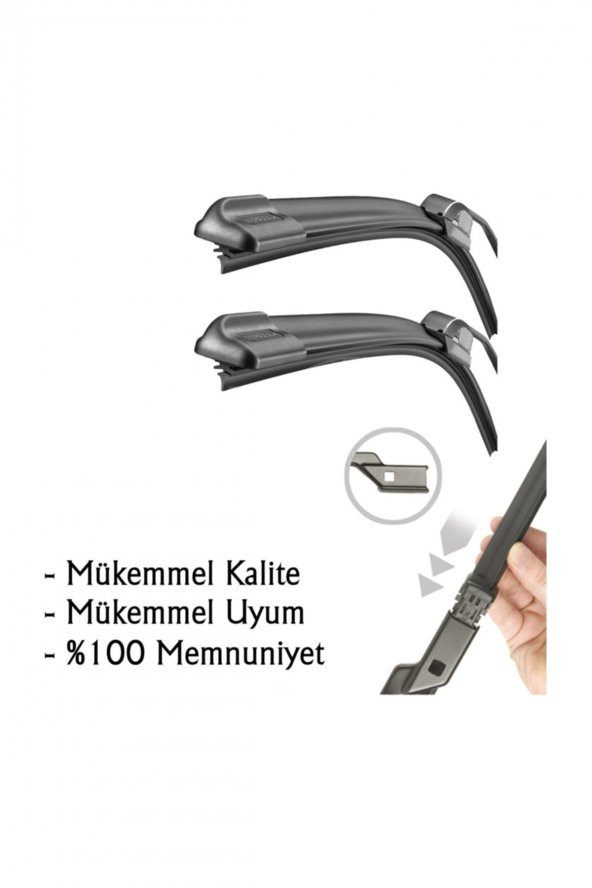 Skoda Superb Silecek Takımı Muz Tipi Ön 2008-2014 - 3