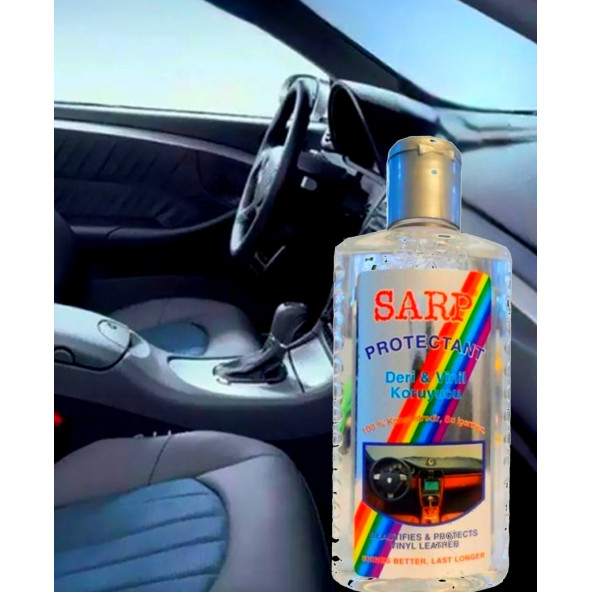 Sarp Deri Ve Vinil Koruyucu Lastik Parlatıcı Korucu Jel 200ml 2 Adet - 2