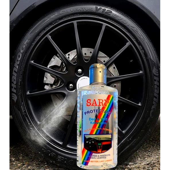Sarp Deri Ve Vinil Koruyucu Lastik Parlatıcı Korucu Jel 200ml 2 Adet - 4
