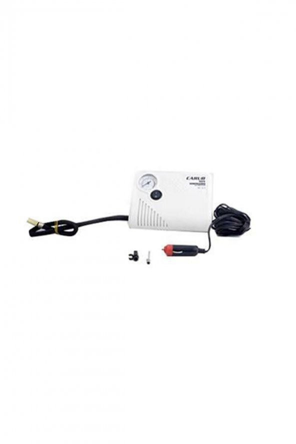 Oto Araç Mini Kompresör Hava Kompresörü 12 V 150 Psı Yassı Lastik Şişirici Taşınabilir - 4