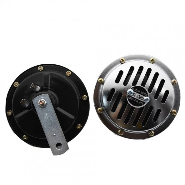 HELLA TİPİ SUPER TON KORNA KROM 2 ADET 13CM