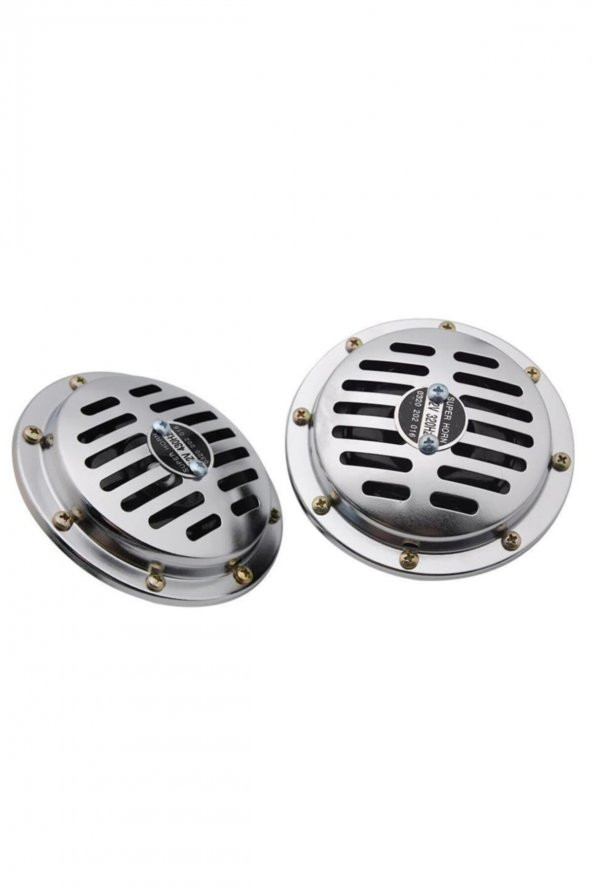 Hella Tip Korna Super Ton Nikelajlı Krom Korna 12v - Resim 4