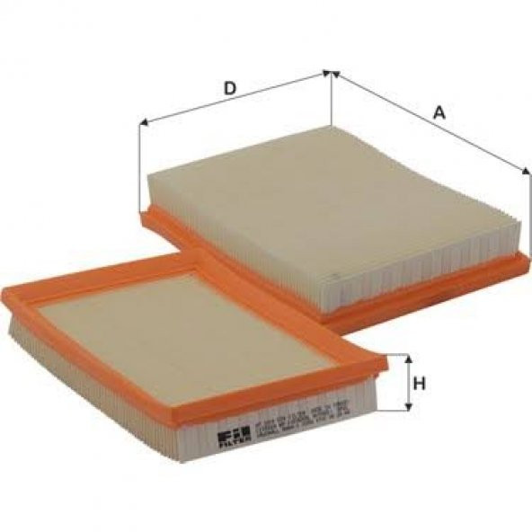 Opel Corsa C Kasa Hava Filtresi 1.0 1.2 1.4 16V Yerli Ürün - Resim 3