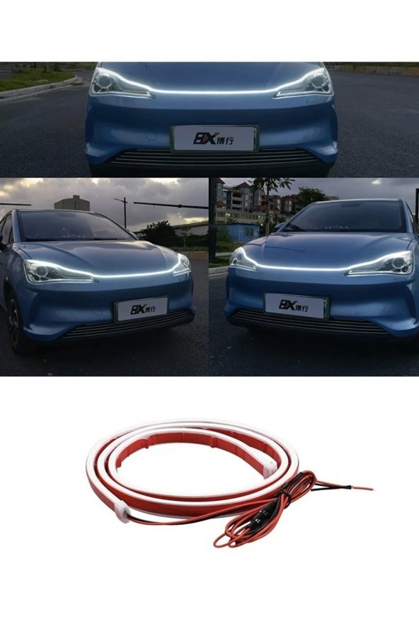 Kaput ledi animasyonlu gündüz ledi kaput arası led 180cm beyaz