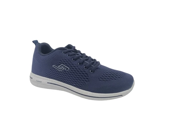 Jump 24937 Unisex Lacivert Bağcıklı Yürüyüş Koşu Spor Ayakkabı - 2