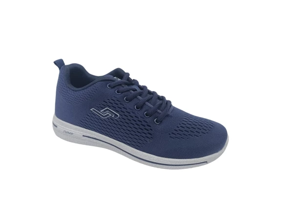 Jump 24937 Unisex Lacivert Bağcıklı Yürüyüş Koşu Spor Ayakkabı - 4