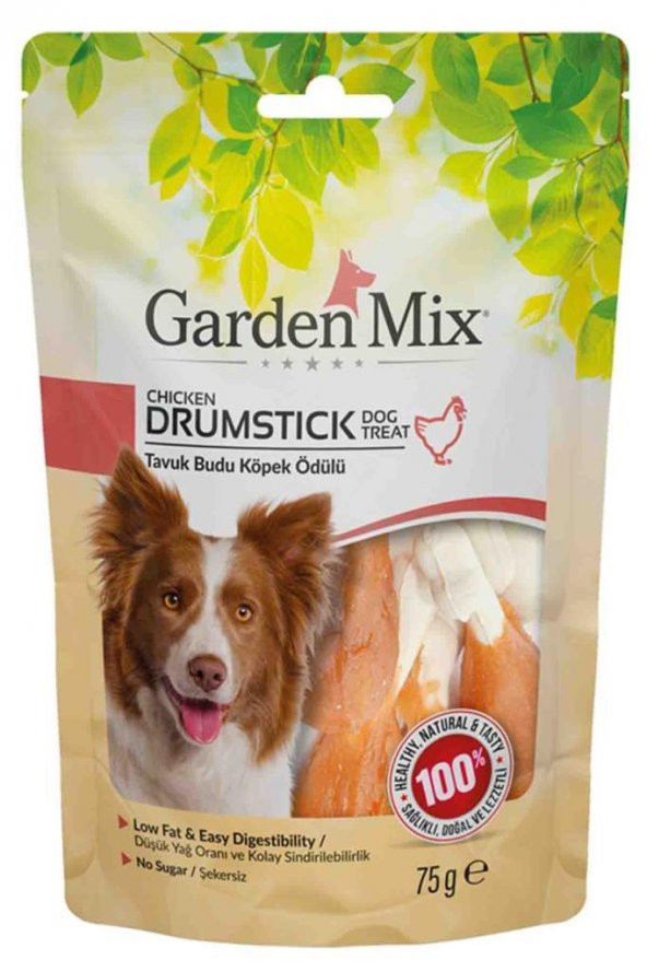 Gardenmix Tavuk Budu Köpek Ödülü 75 Gr