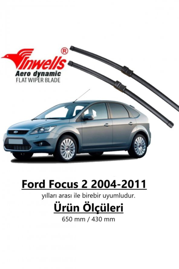 Ford Focus 2 2004 - 2011 Ön Muz Silecek Takımı