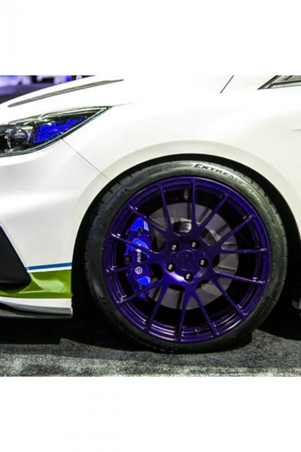 Kaliper Kapağı 4lü Ön Arka Set Mavi Renk - Resim 2