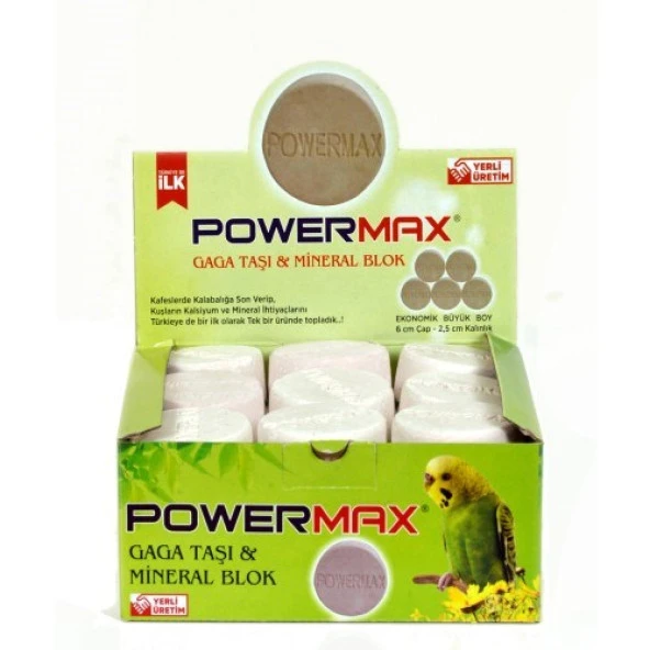 Powermax Mineral Blok 1 Adet