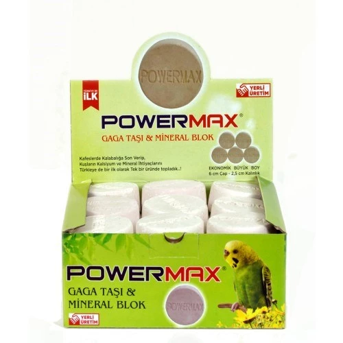 Powermax Mineral Blok 1 Kutu (27 Adet)