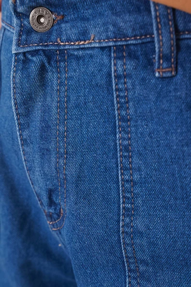 Yan Cepli Kargo Pantolon Kot - Resim 4