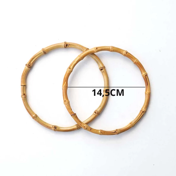 Bambu Çanta Sapı Halka Model - 4