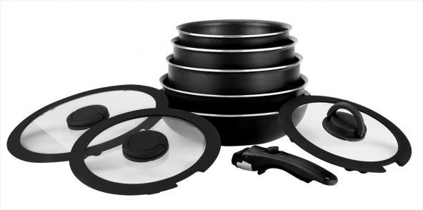 Leggno All-ın-one Titanium 9 Parça Tencere Set LE-AIO2252SET9