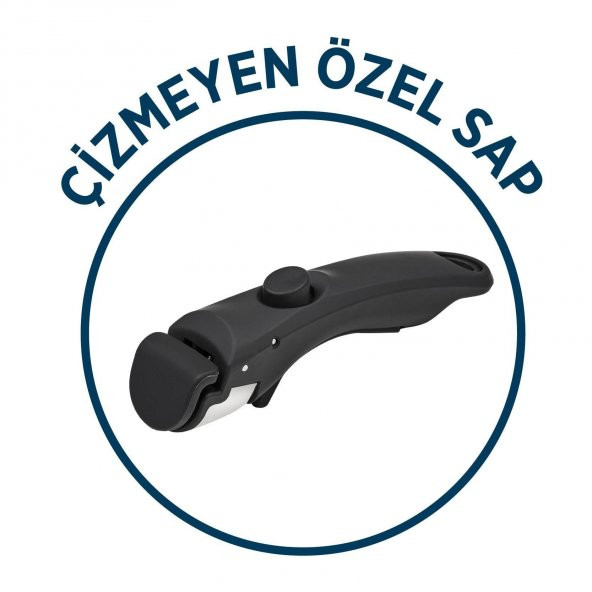 Leggno All-ın-one Titanium 9 Parça Tencere Set LE-AIO2252SET9 - 4