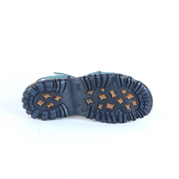 Arzen 1123 Yeşil Erkek Çocuk Sandalet - Resim 7