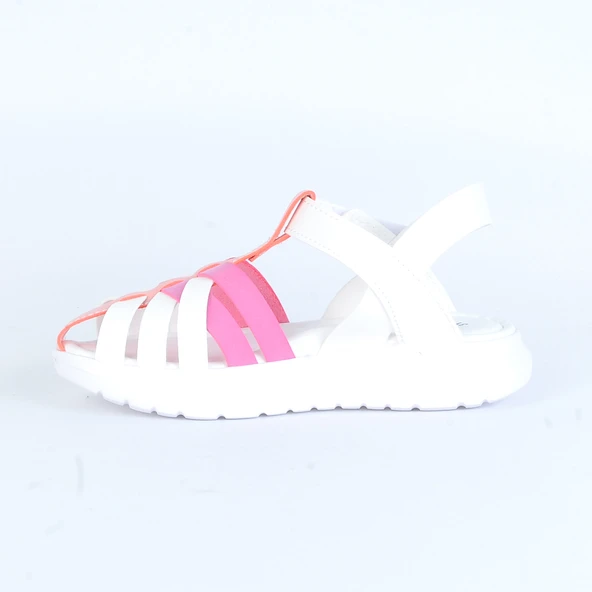 Şiringenç 1122 Beyaz Kız Çocuk Sandalet - Resim 7