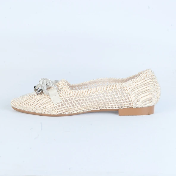 Moda Ayakkabı 254 Kadın Günlük Babet Ayakkabı - 6