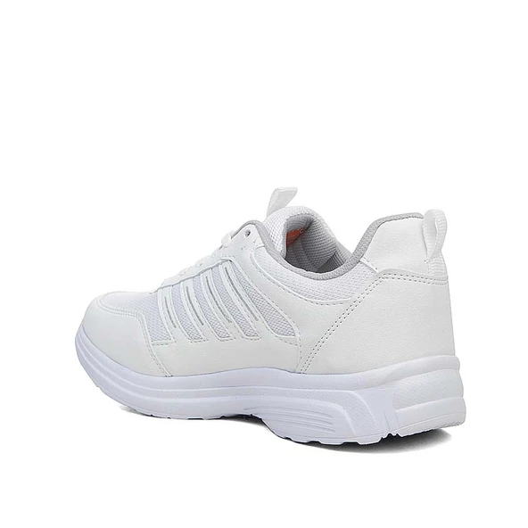 Moda Ayakkabı 3201 Beyaz Erkek Günlük Spor Ayakkabı - Resim 13