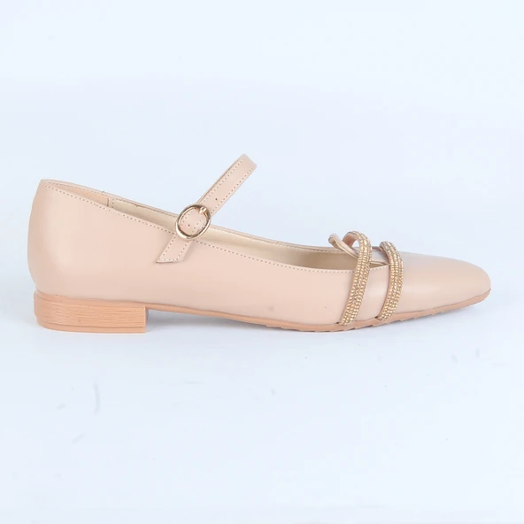 Moda Ayakkabı 254 Kadın Günlük Babet Ayakkabı - 4