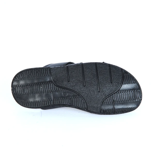 Moda Ayakkabı 586 Erkek Deri Terlik - 4