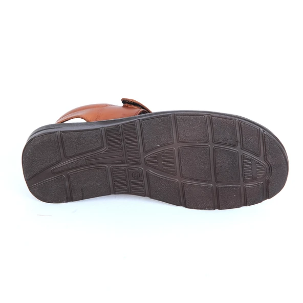 Moda Ayakkabı 659 Erkek Deri Sandalet - 8