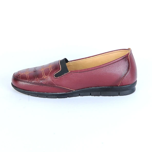 Moda Ayakkabı 23-123 Kadın Günlük Babet Ayakkabı - 6