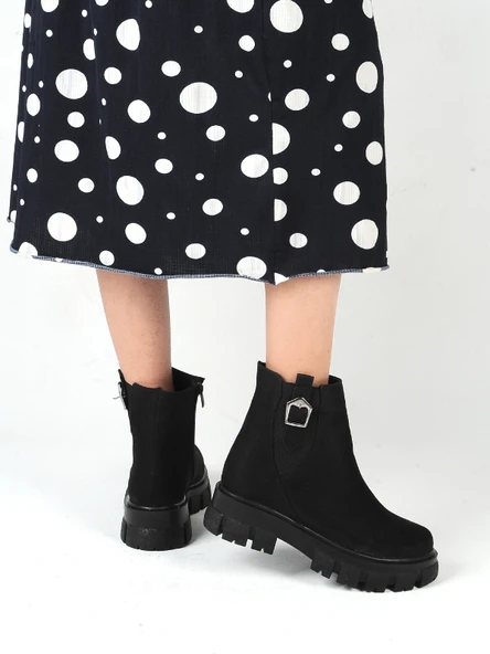 Moda Ayakkabı 3-134 Kadın Kışlık Bot Ayakkabı - 8