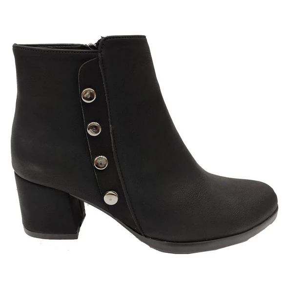 Moda Ayakkabı 6467 Kadın Topuklu Bot Ayakkabı - 26