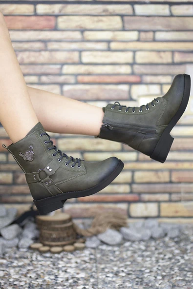 Moda Ayakkabı 7055 Kadın Bot Ayakkabı - 32