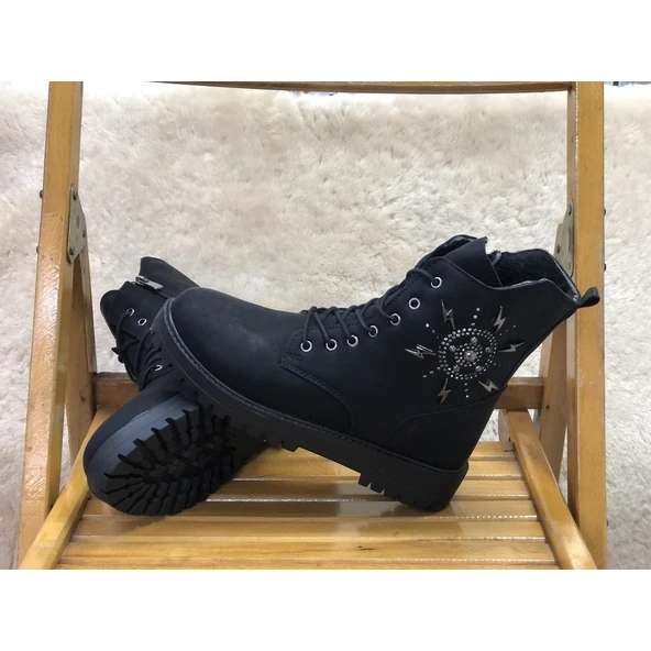 Moda Ayakkabı 7085 Kadın Bot Ayakkabı - 25