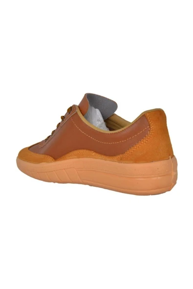 Moda Ayakkabı 6210 Yılmaz Kahverengi Günlük Hafif İşAyakkabısı - 4